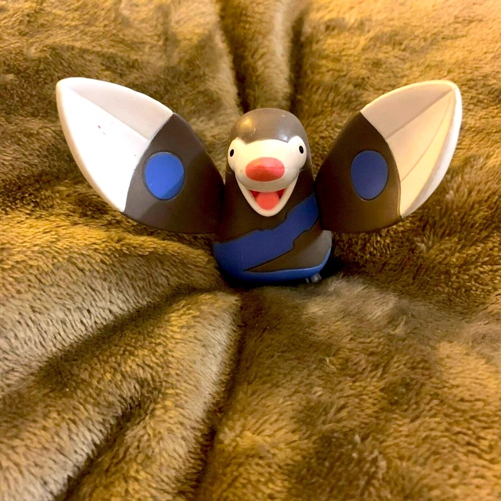 2011 Authentic Pokemon Drilbur 3" Action Figure Nintendo JAKKS Pacific